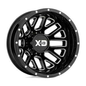 XD Series – XD843 GRENADE DUALLY – Black – 17″x6.5″ -155mm – Summer Wheels – XD843765893155N